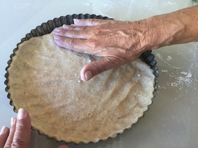 crust for bavarian apple tarte