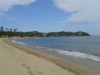 Sayulita beach sustained no damage from hurricane Patricia